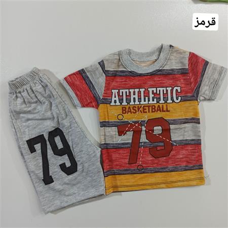 تیشرت شلوارک پسرانه مدل 79
