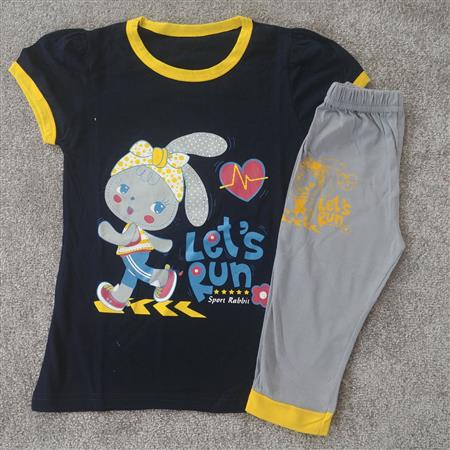 تیشرت شلوارک sport rabbit تکسایز