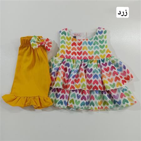 تاپ شلوارک قلبی