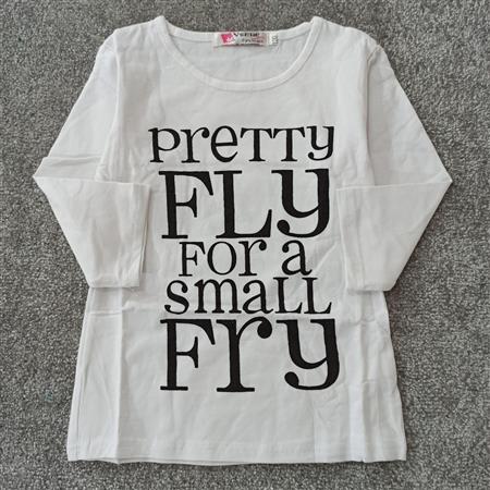 بلوز سفید Fly Fry تکسایز