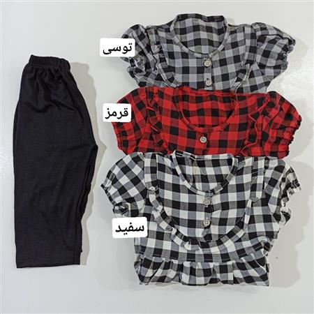 تونیک ساپورت چهارخونه ثمین
