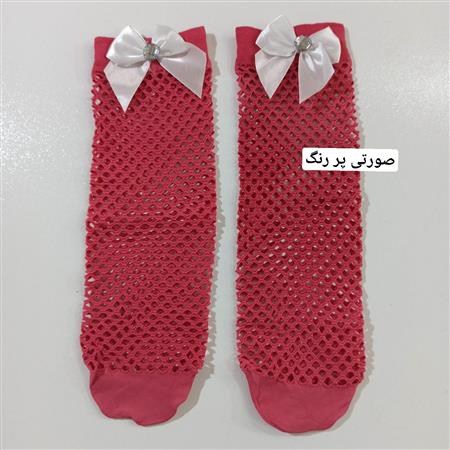 جوراب زنبوری پاپیون دار