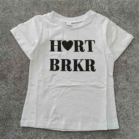 تیشرت سفید Heart Brkr تکسایز