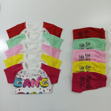 تیشرت شلوارک gang