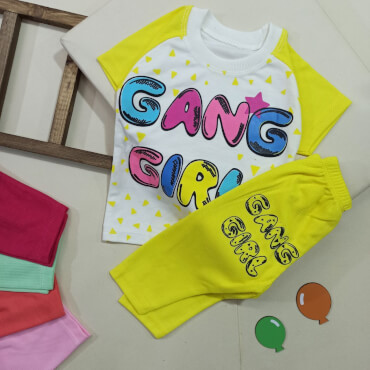 تیشرت شلوارک gang