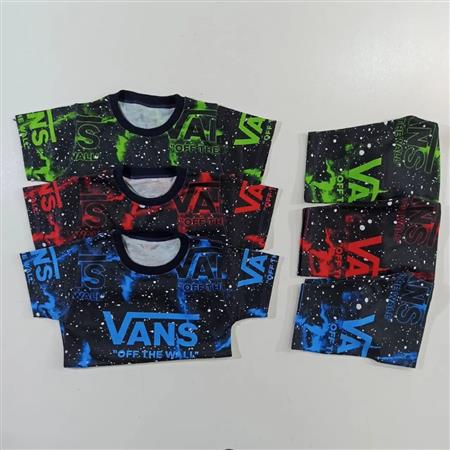 تیشرت شلوارک فضاییvans