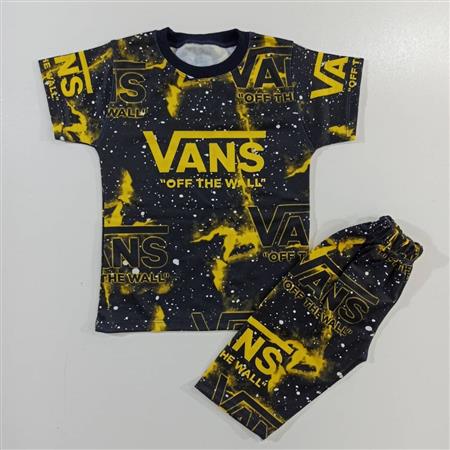 تیشرت شلوارک فضاییvans