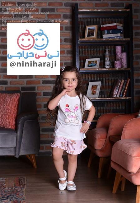 تیشرت شلوارک خرگوش و کفشدوزک