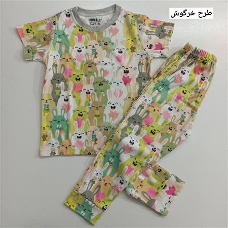 تیشرت شلوار راحتی فرشته و خرگوش