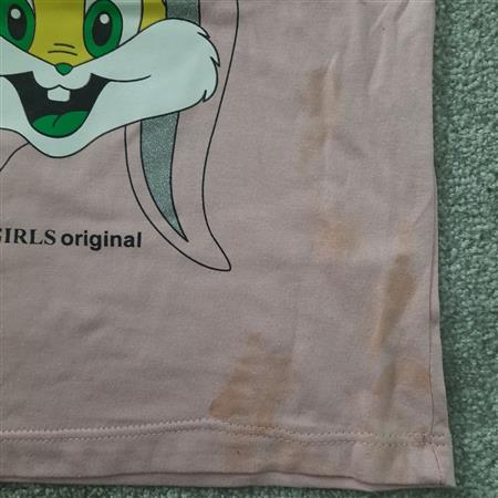 تیشرت کالباسی خرگوش Girls تکسایز
