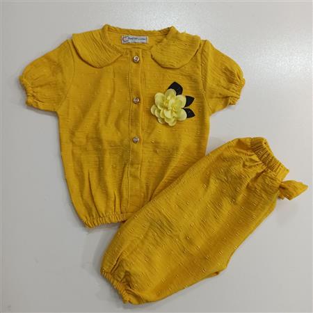 شومیز شلوارک گل آرا