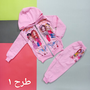 سویشرت شلوار کرکی عروسکی