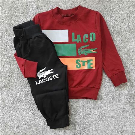 بلوز شلوار پسرانه تمساح Lacoste تکسایز