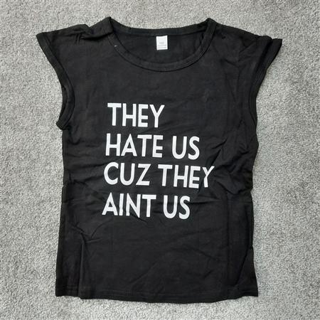 تیشرت مشکی They hate us تکسایز