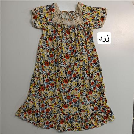 پیراهن جلو گیپور زنانه