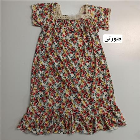 پیراهن جلو گیپور زنانه