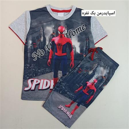 تیشرت شلوارک کارتونی پسرانه