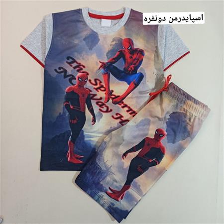 تیشرت شلوارک کارتونی پسرانه
