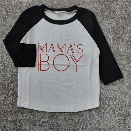 بلوز سفید Mama's Boy تکسایز