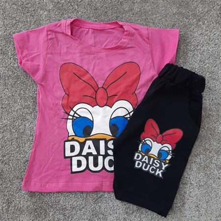 تیشرت شلوارک daisy duck تکسایز