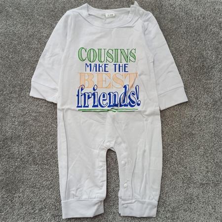 سرهمی سفید Cousins friends تکسایز