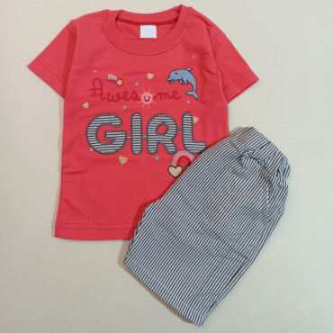تیشرت شلوارک Girl