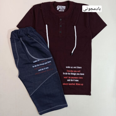 تیشرت شلوارک wake up