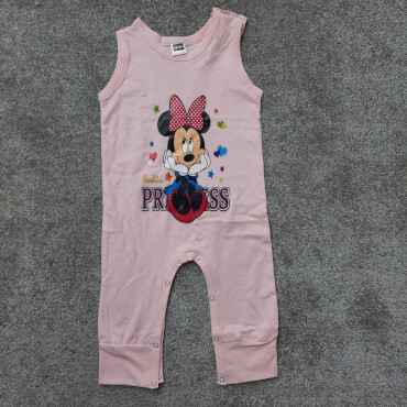 بادی صورتی مینی پاپیونی تکسایز