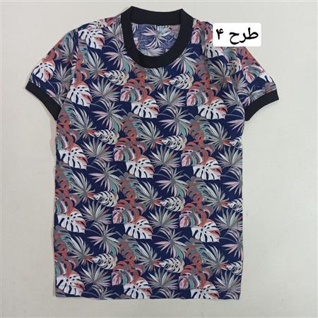 تیشرت تک پسرانه هاوایی طرحدار