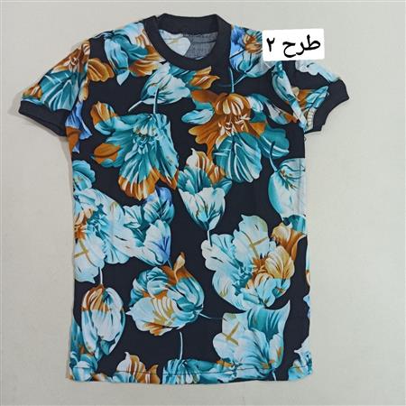 تیشرت تک پسرانه هاوایی طرحدار