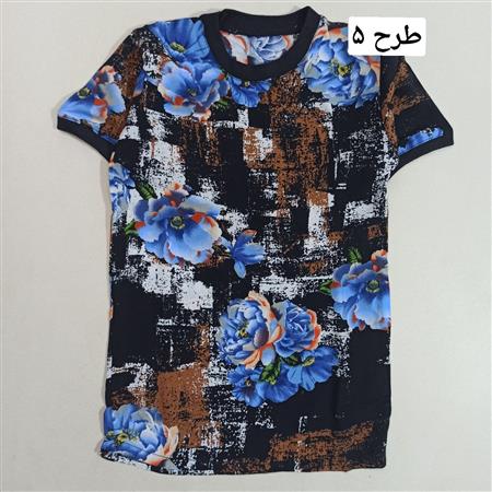 تیشرت تک پسرانه هاوایی طرحدار