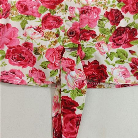پیراهن شلوار گل رز گره ای