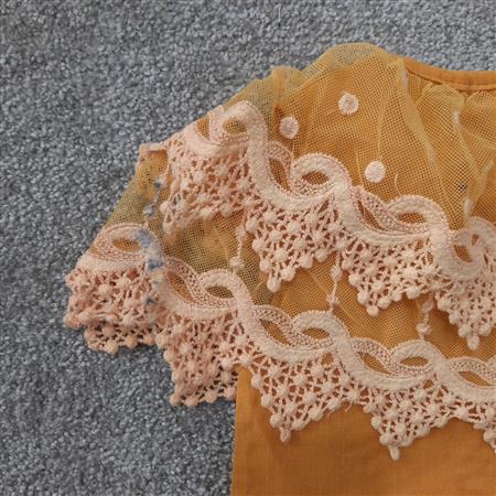 تاپ شلوارک گیپور دوزی تکسایز