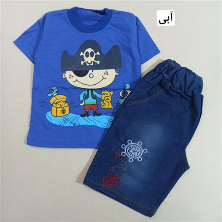 تیشرت شلوارک دزد دریایی و گنج