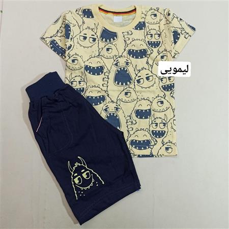 تیشرت شلوارک هیولای خندان