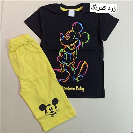 تیشرت شلوارک میکی نقاشی