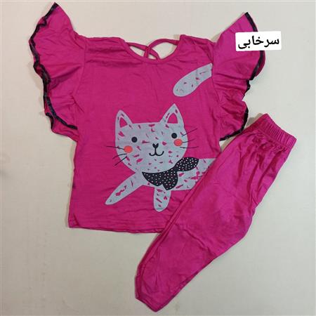 تیشرت شلوارک گربه دونده