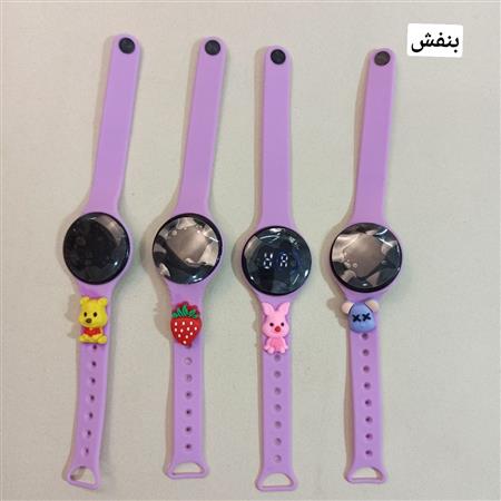 ساعت دیجیتال صفحه گرد