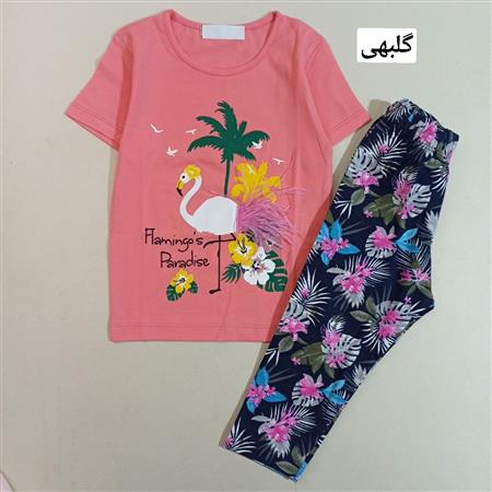 تیشرت شلوارک فلامینگو پارادایس