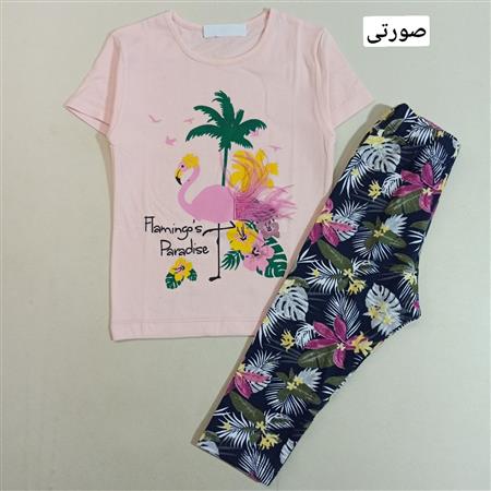 تیشرت شلوارک فلامینگو پارادایس