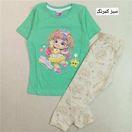 تیشرت شلوار خانم کوچولو و ستاره