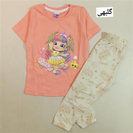 تیشرت شلوار خانم کوچولو و ستاره