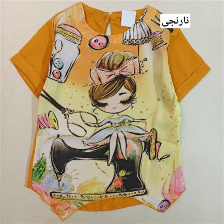شومیز تک دخترک خیاط