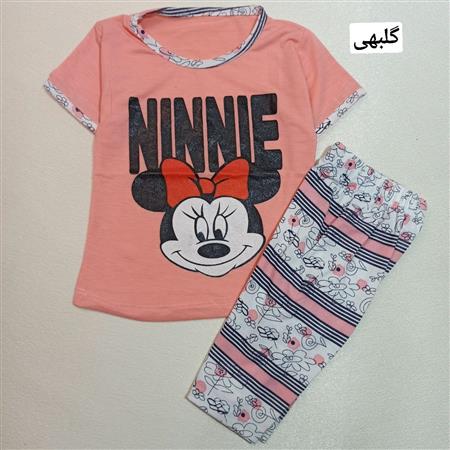 تیشرت شلوارک مینی گلگلی