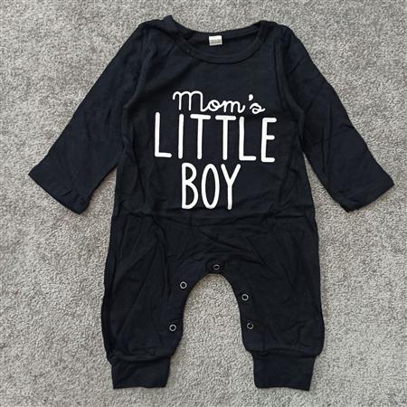 سرهمی مشکی mom's little boy تکسایز