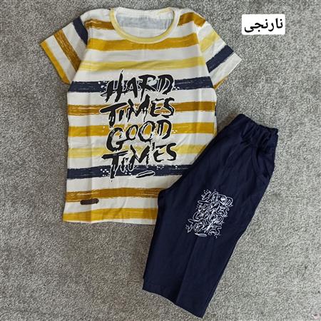 تیشرت شلوارک Good times تکسایز