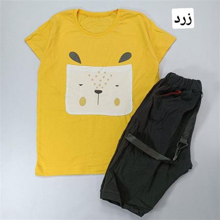 تیشرت شلوارک جیب دار هاپو