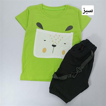 تیشرت شلوارک جیب دار هاپو