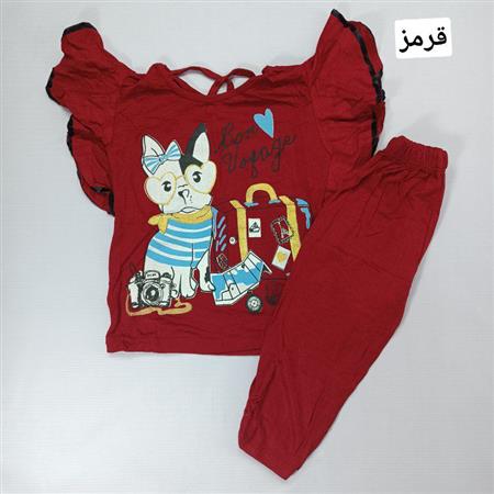 تیشرت شلوار گربه و چمدان ۲