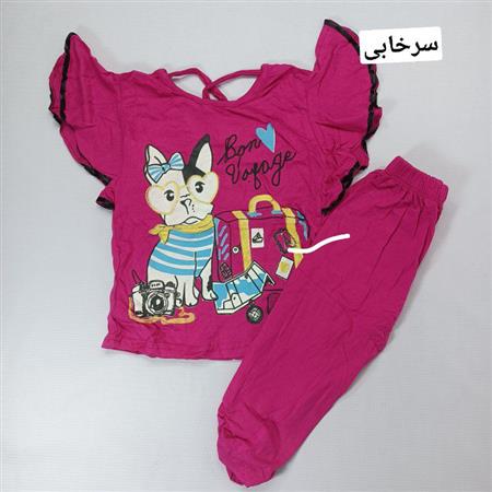 تیشرت شلوار گربه و چمدان ۲